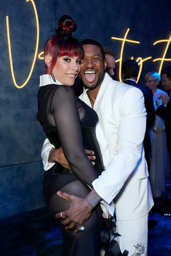 Usher y su novia de toda la vida, Jennifer Goicoechea