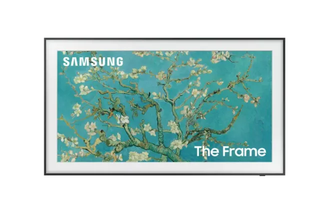 Un televisor con marco Samsung