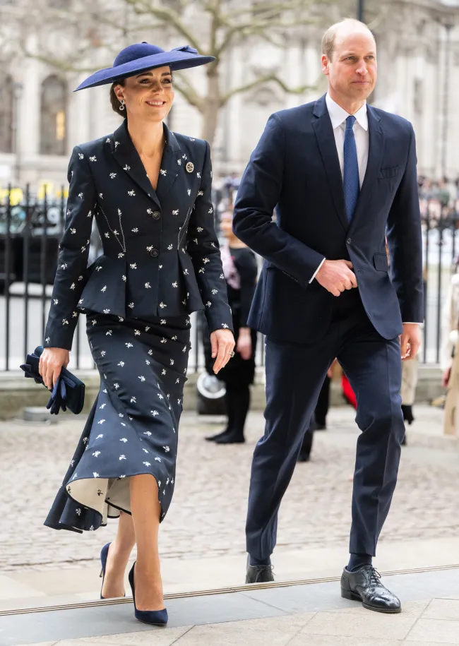 El príncipe William y la princesa Kate.