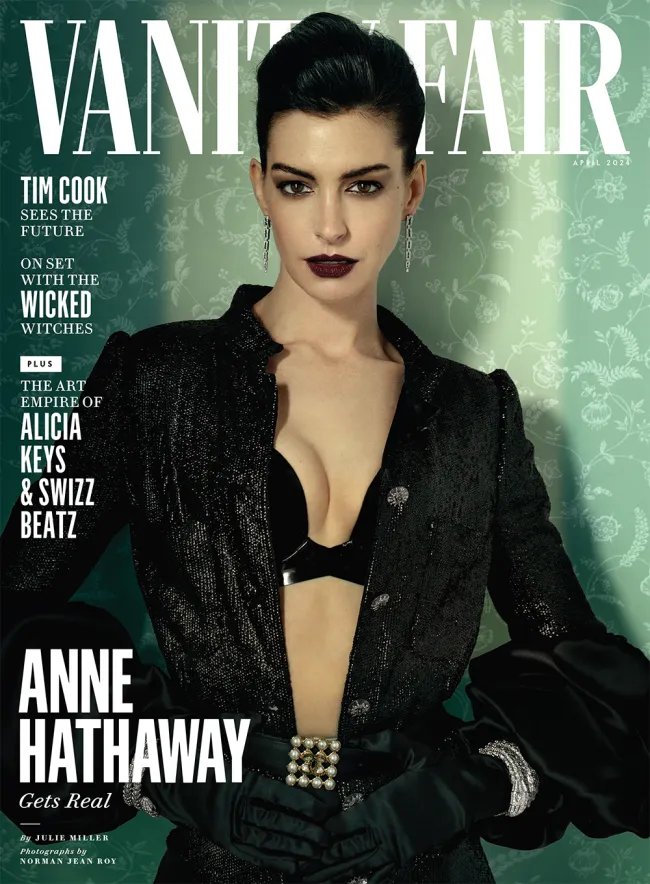 Anne Hathaway Edición de abril de Vanity Fair