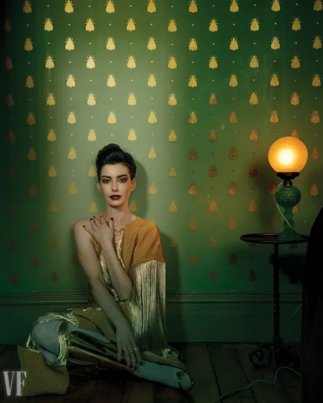 Anne Hathaway Edición de abril de Vanity Fair