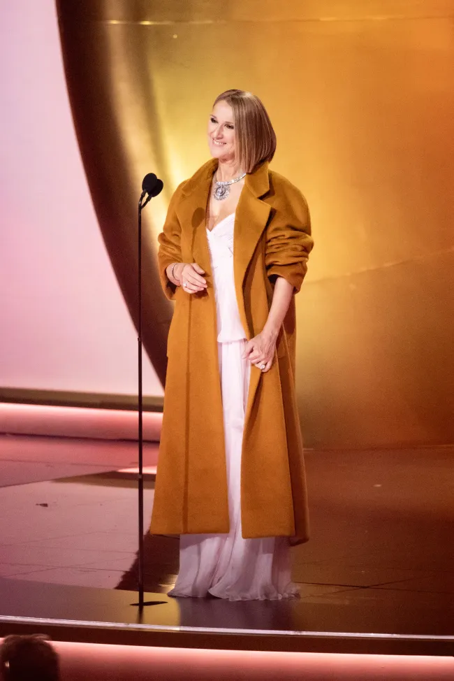 Celine Dion en los premios Grammy 2024.