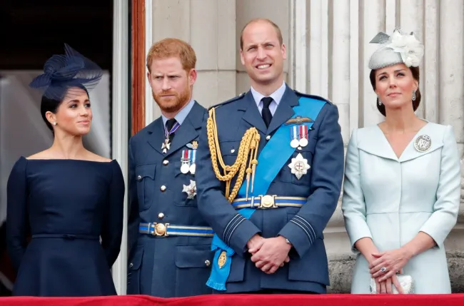 Príncipe Harry, Meghan Markle, Kate Middleton y Príncipe William