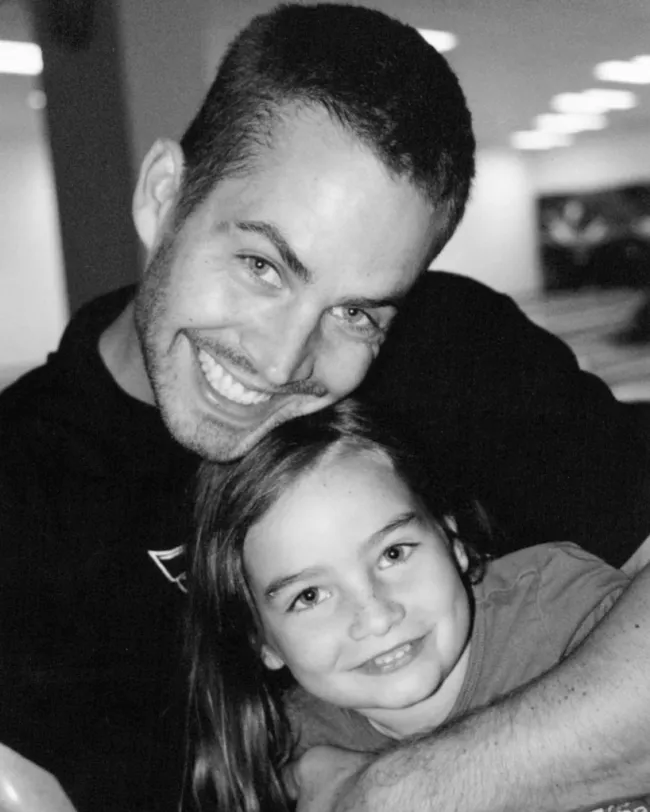 Paul Walker y su hija Meadow Rain