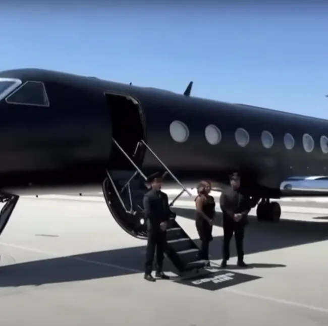 El avión privado de P Diddy visto en Instagram