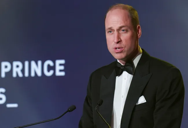 El príncipe William pronuncia un discurso en los Diana Legacy Awards