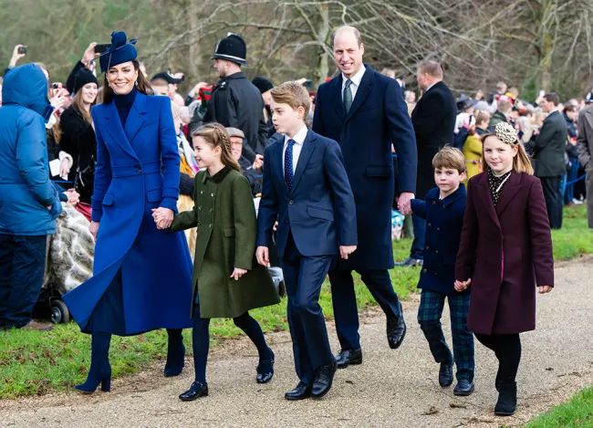 Kate Middleton, el príncipe William y sus hijos