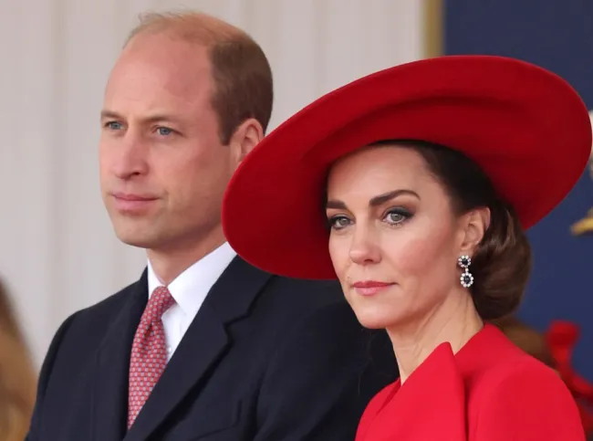 Kate Middleton y el príncipe William.