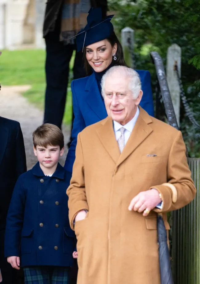El rey Carlos III y Kate Middleton.