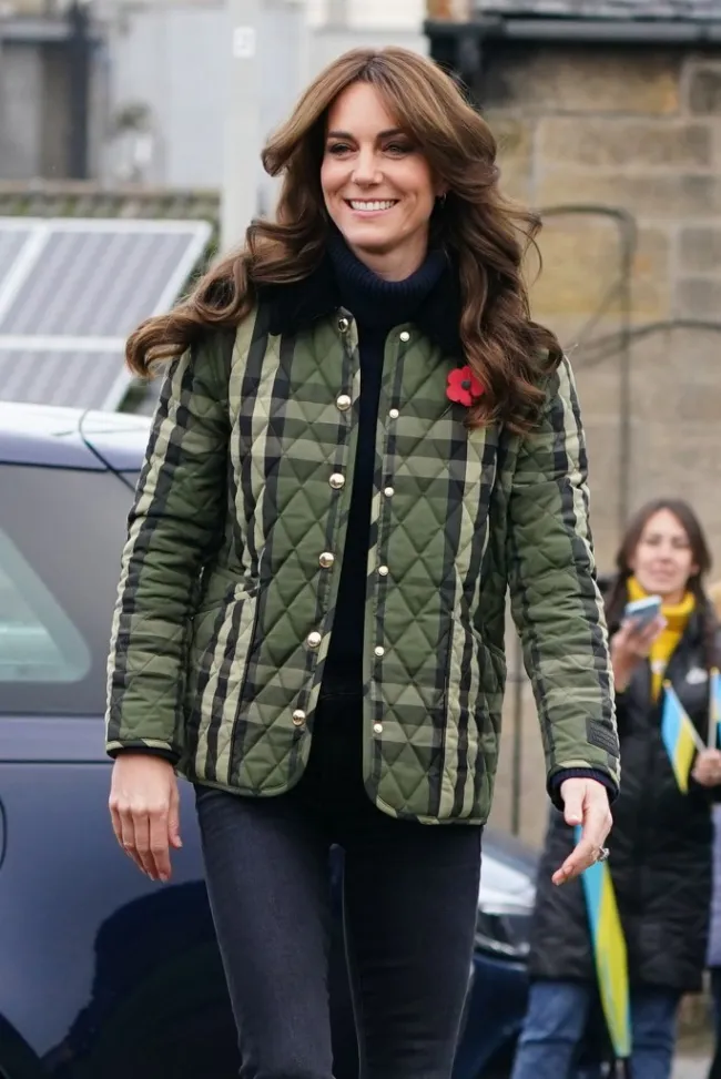 Kate Middleton en Escocia.