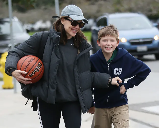 Jennifer Garner y su hijo Samuel