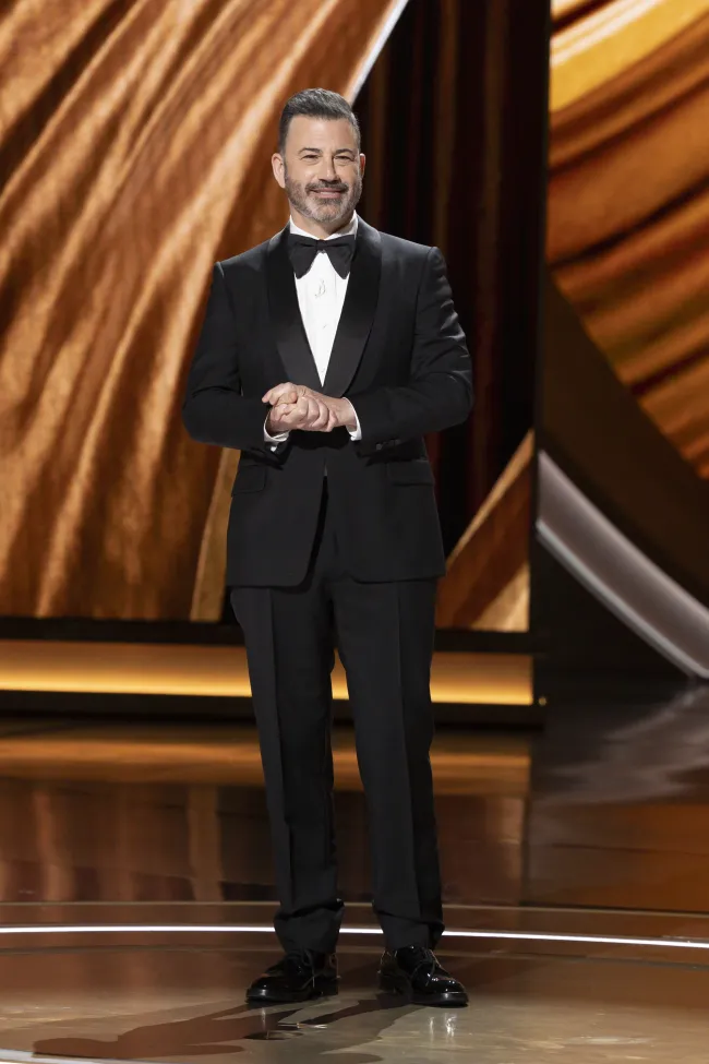 Jimmy Kimmel presentando los Oscar.