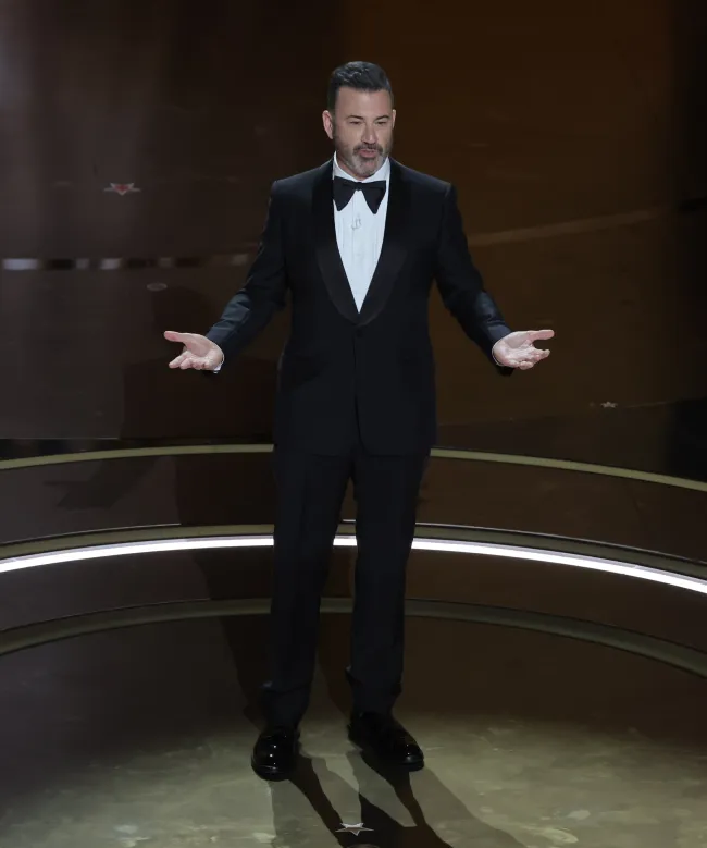 Jimmy Kimmel presentando los Oscar.