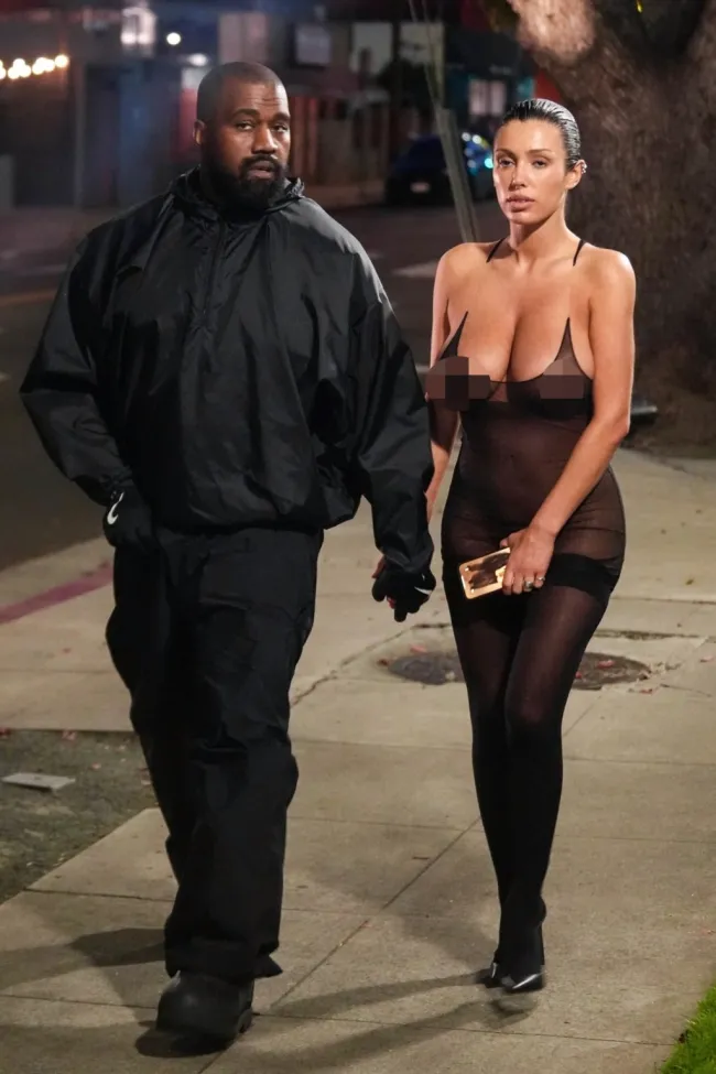 Bianca Censori y Kanye West