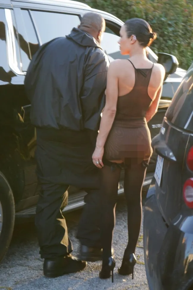 Kanye West con Bianca Censori
