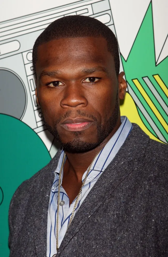 El rapero 50 Cent en 2008