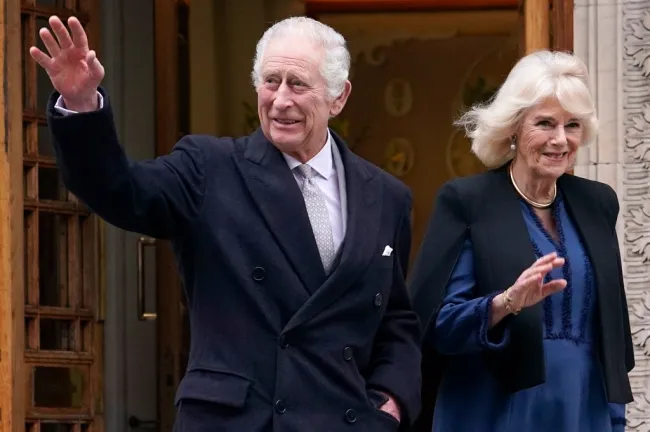 El rey Carlos III y la reina Camilla en 2024.