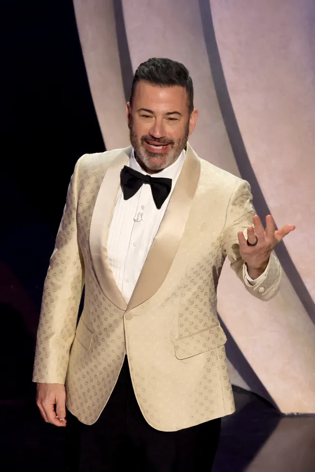 Jimmy Kimmel presentando los Oscar.