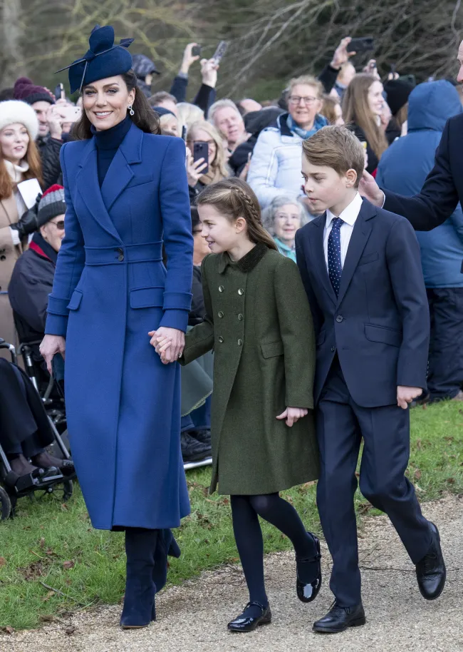 Kate Middleton con sus hijos