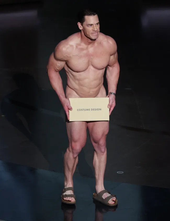 John Cena sin ropa en los Oscar 2024