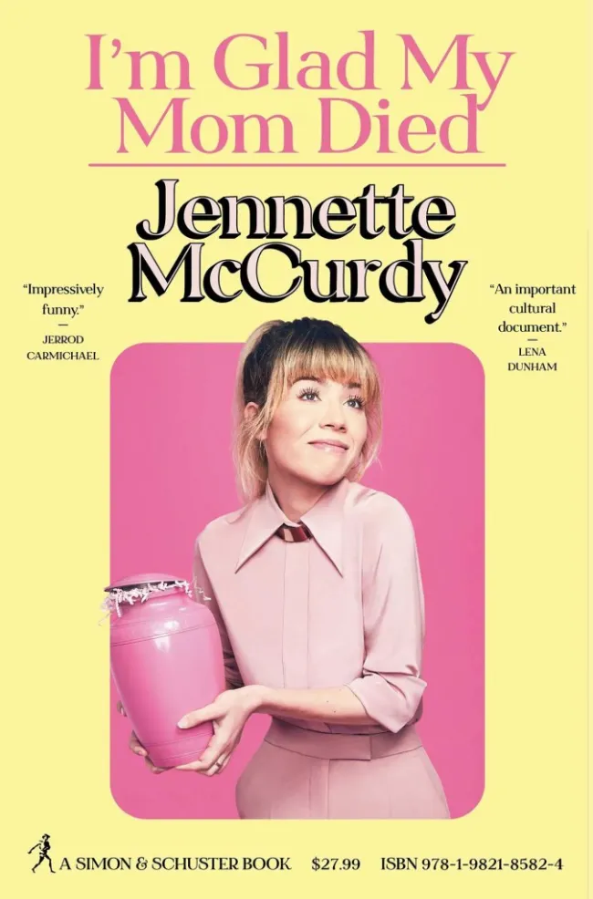 La portada del libro de Jennette McCurdy.