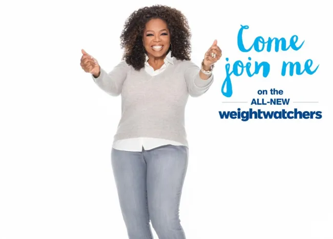 Oprah Winfrey para los observadores de peso.