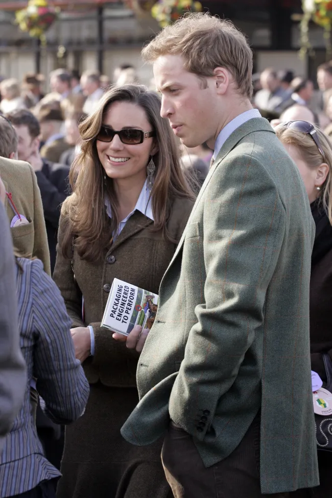 El príncipe William y Kate Middleton en 2007.