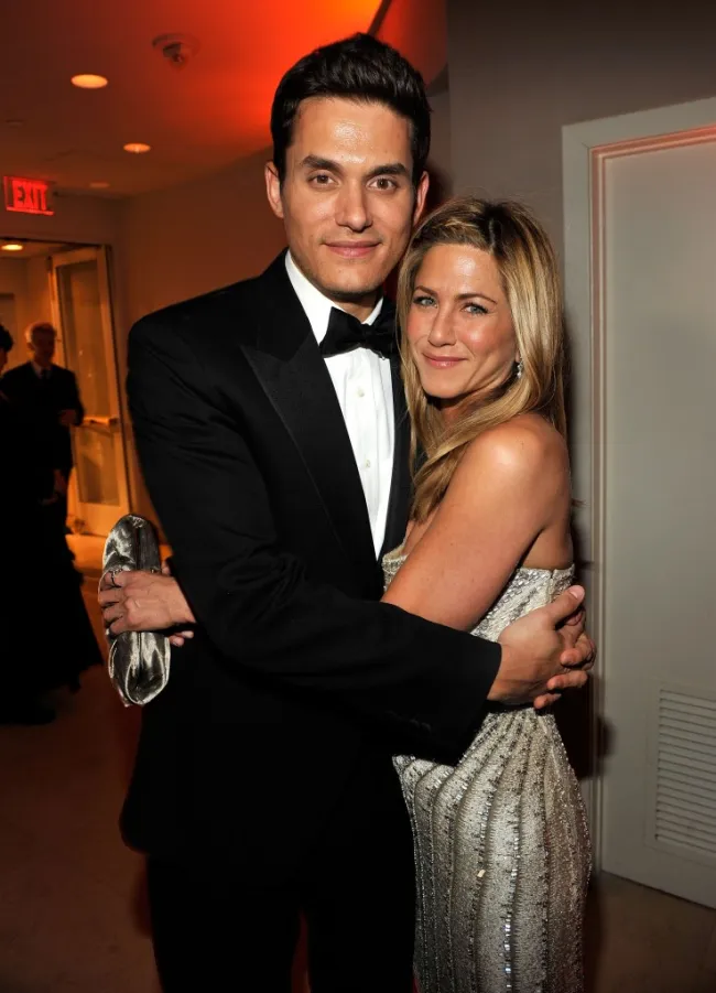 John Mayer y Jennifer Aniston en 2009
