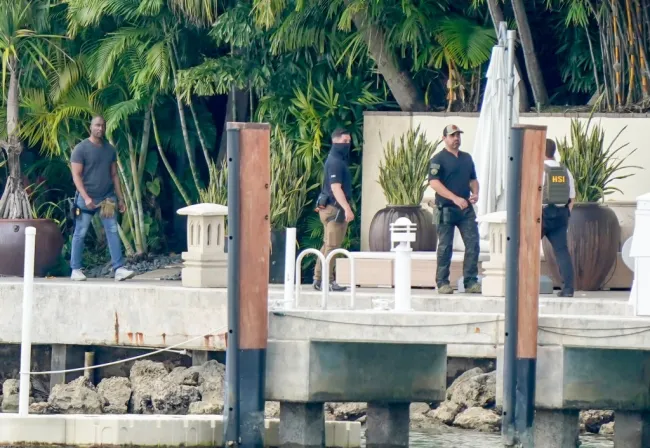 La casa de P Diddy es allanada por los federales en Miami, FL