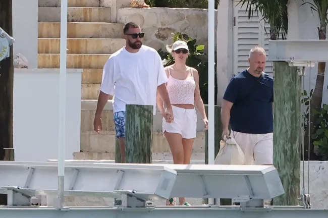 Taylor Swift en las Bahamas.