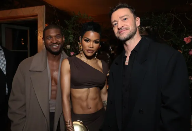 Usher, Teyana Taylor y Justin Timberlake