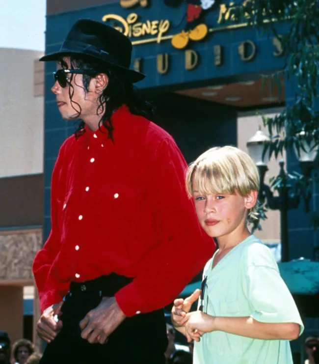 Macaulay Culkin y Michael Jackson