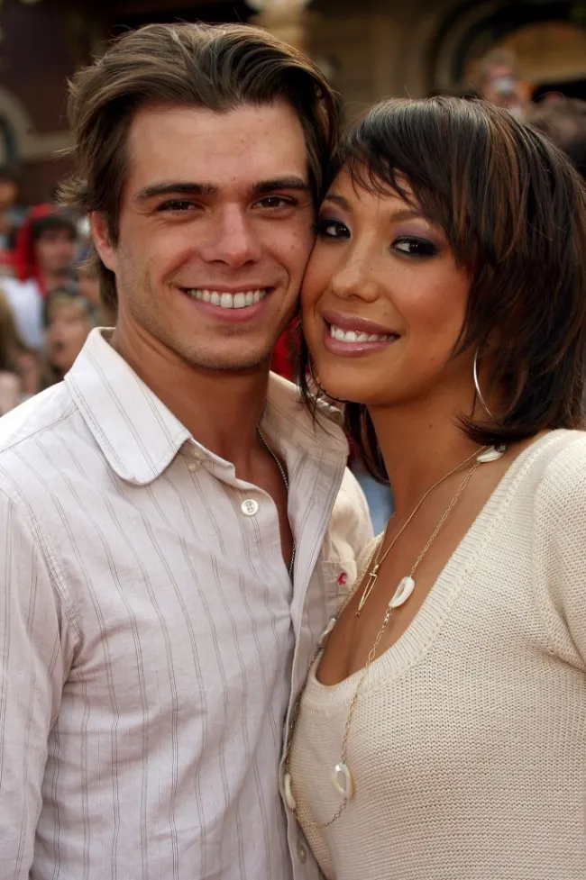Matthew Lawrence y Cheryl Burke en 2007