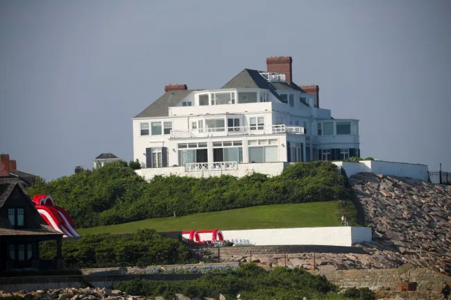 La casa de Taylor Swift en Rhode Island.
