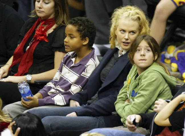 Nicole Kidman y sus hijos