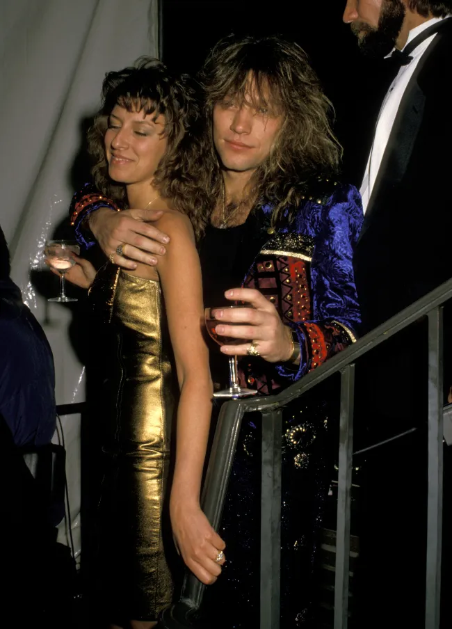 Jon Bon Jovi y Dorothea Hurley bailando juntos