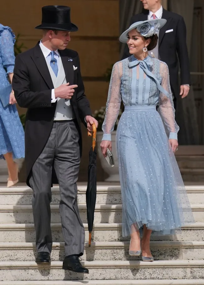 Kate Middleton y el príncipe William en 2023.