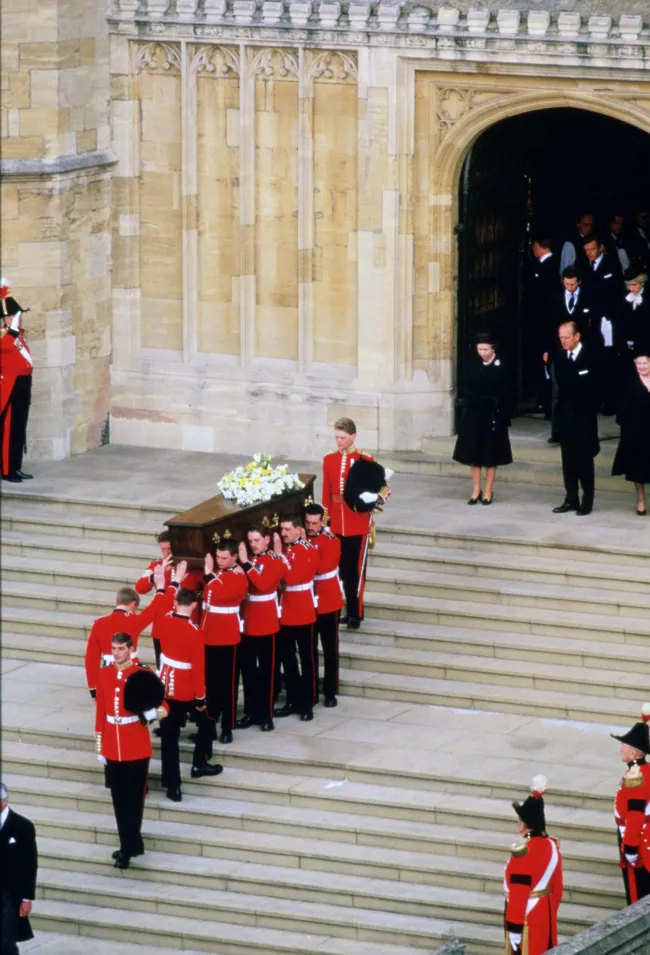 El funeral de la Reina.