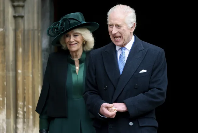 El rey Carlos III y la reina Camilla.