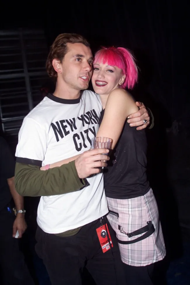 Una foto de Gwen Stefani y Gavin Rossdale