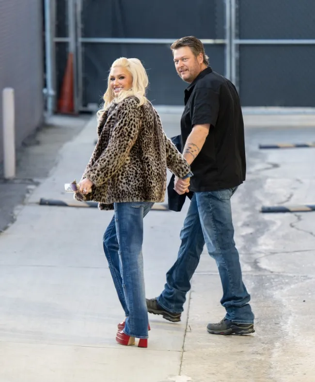 una foto de Gwen Stefani y Blake Shelton