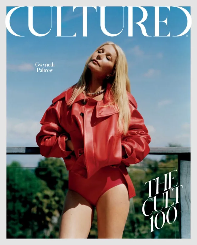 Gwyneth Paltrow en la revista Culture.