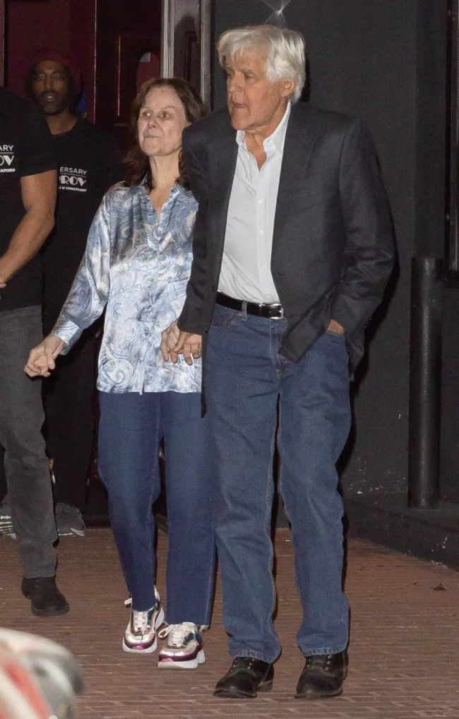 Jay Leno y su esposa, Mavis Leno