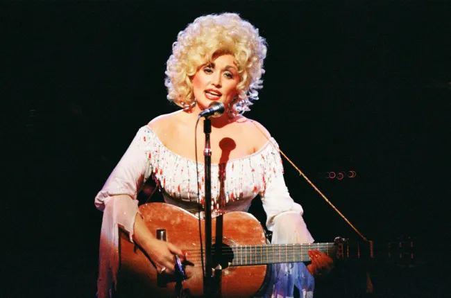 Dolly Parton en el escenario