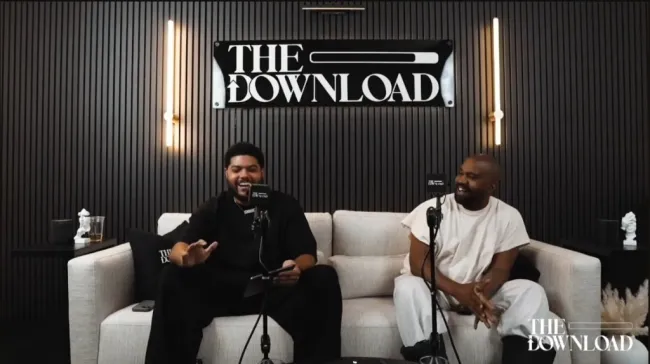 Kanye West en el podcast 