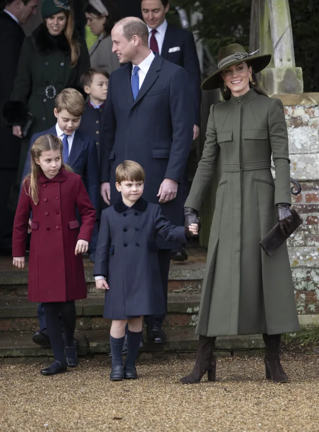 Príncipe William, Kate Middleton, Príncipe George, Princesa Charlotte y Príncipe Louis
