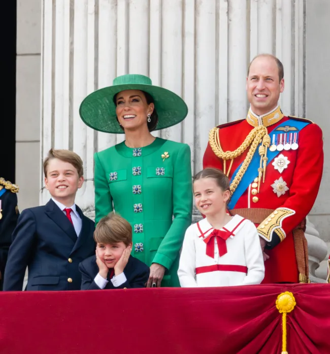 Príncipe William, Kate Middleton, Príncipe George, Princesa Charlotte y Príncipe Louis
