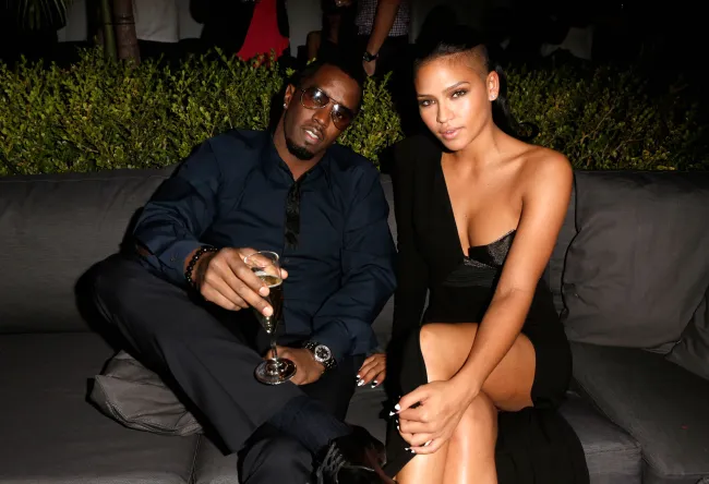 Cassie con Sean Diddy Combs.