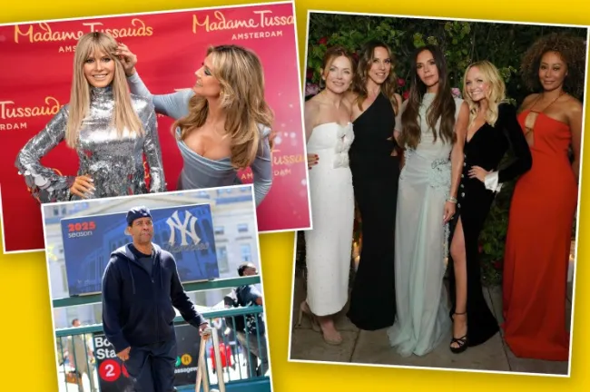 Spice Girls, fotos de estrellas de Denzel y Heidi Klum