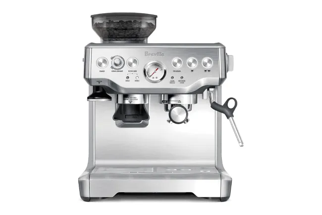 Una máquina de café expreso